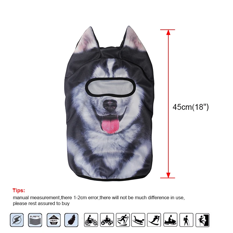 3D Animal Fox Ear Balaclava Motorcycle Dog Cat Hat Motocross Head Cover Moto Biker Cycling Face Mask Helmet Liner Cap Men Women 
3D Animal Fox Ear Balaclava Motorcycle Dog Cat Hat Motocross Head Cover Moto Biker Cycling Face Mask Helmet Liner Cap Men Women