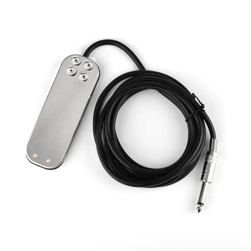 Black 2. Thick Anti-stretch Silicone Wire Stainless Steel Tattoo Pedal Tattoo Machine Power Foot Pedal Switch
Black 2. Thick Anti-stretch Silicone Wire Stainless Steel Tattoo Pedal Tattoo Machine Power Foot Pedal Switch