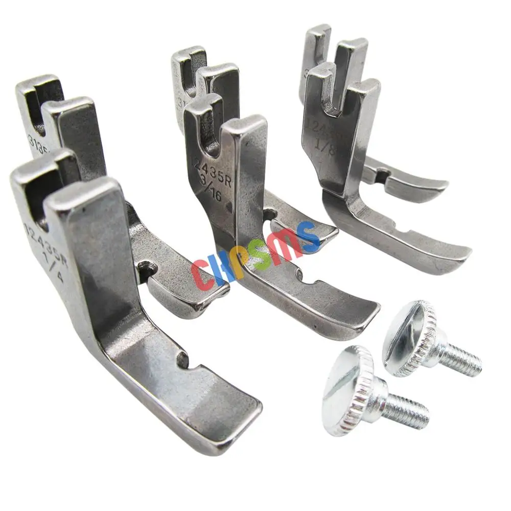 1SET#KP-PF-P6 6PCS Left&Right Zipper PIPING FOOT FOR JUKI TL98E TL98Q SEWING MACHINE
1SET#KP-PF-P6 6PCS Left&Right Zipper PIPING FOOT FOR JUKI TL98E TL98Q SEWING MACHINE