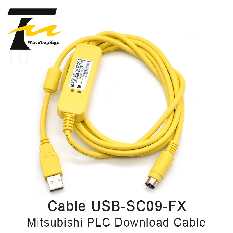 Mitsubishi FX1N/FX2N/FX1S/FX3U Series PLC Programming Cable Data Download Cable USB-SC09-FX
Mitsubishi FX1N/FX2N/FX1S/FX3U Series PLC Programming Cable Data Download Cable USB-SC09-FX