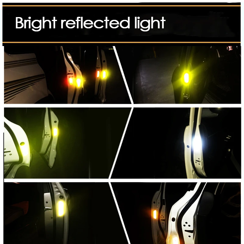 OUIO 1Set Auto Safety Warning Mark Tape Car Door Reflective Stickers For Kia Rio Ceed Cerato Sorento Mazda CX-7 6 Mini Cooper
OUIO 1Set Auto Safety Warning Mark Tape Car Door Reflective Stickers For Kia Rio Ceed Cerato Sorento Mazda CX-7 6 Mini Cooper