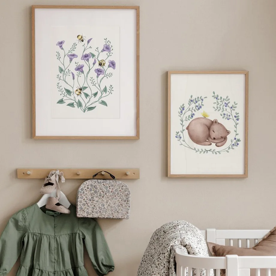 Watercolor Sleep Bear Bees Gather Nectar Flower Wall Art Canvas Painting Nordic Posters And Prints Wall Pictures Baby Kids Decor 
Watercolor Sleep Bear Bees Gather Nectar Flower Wall Art Canvas Painting Nordic Posters And Prints Wall Pictures Baby Kids Decor
