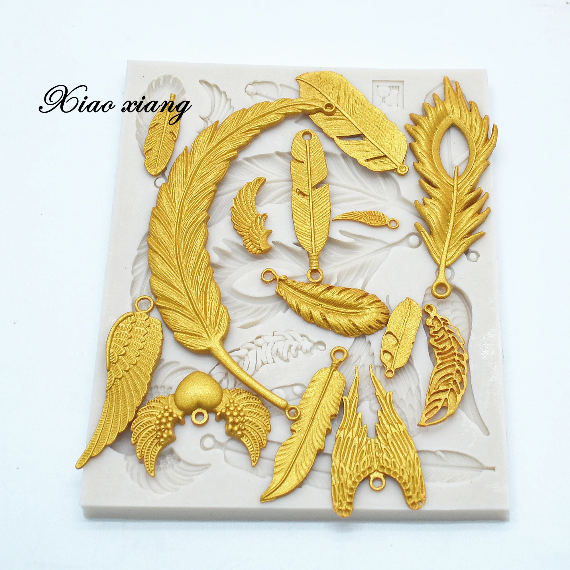 Feather Silicone Cake Molds For Baking Cake Border Fondant Cake Decorating Tools Gumpaste Chocolate Candy Molds
Feather Silicone Cake Molds For Baking Cake Border Fondant Cake Decorating Tools Gumpaste Chocolate Candy Molds