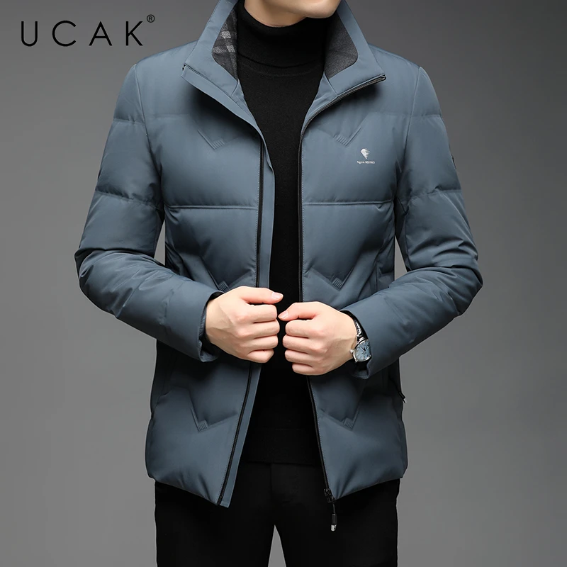 UCAK Brand 90% White Duck Down Down Jacket Clothing Men Winter New Arrival Classic Streetwear Casual Solid Color Down Coat U8346
UCAK Brand 90% White Duck Down Down Jacket Clothing Men Winter New Arrival Classic Streetwear Casual Solid Color Down Coat U8346