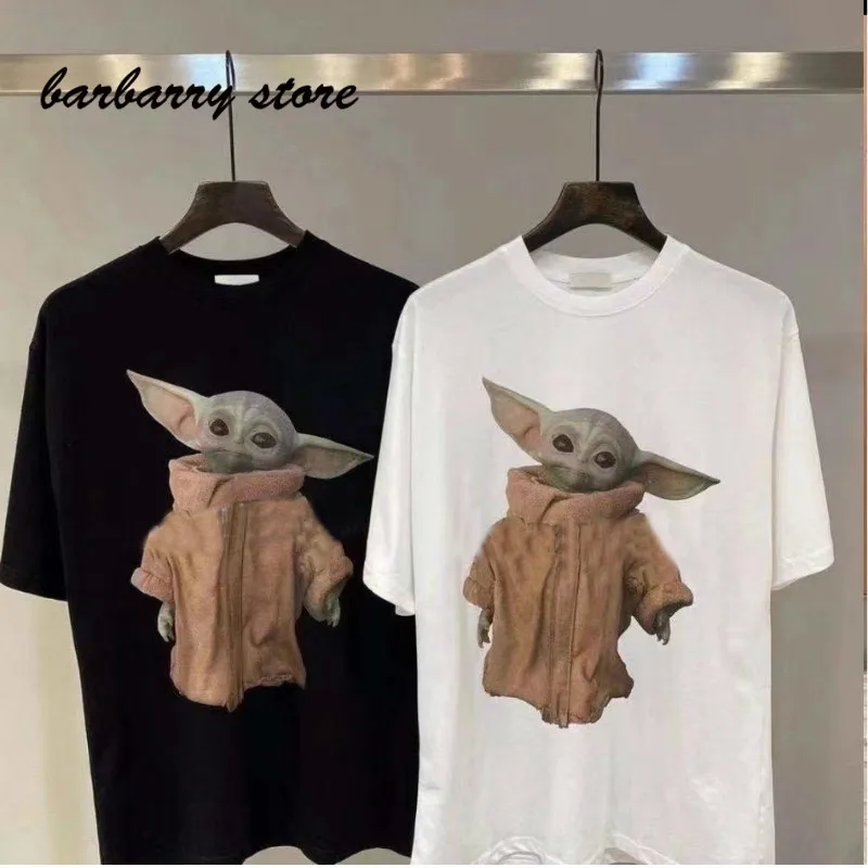 2021 luxury design cartoon letter printing women's cotton round neck loose fashion T-shirt versatile Casual Short Sleeve Top
2021 luxury design cartoon letter printing women's cotton round neck loose fashion T-shirt versatile Casual Short Sleeve Top