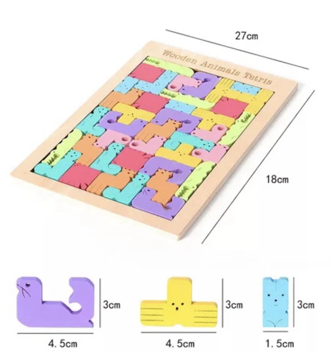 Animals Jigsaw Puzzle Kids Montessori Toys Bright 3d Puzzle Smart Board Games Eudcational Toys For Children Learning Tangram
Animals Jigsaw Puzzle Kids Montessori Toys Bright 3d Puzzle Smart Board Games Eudcational Toys For Children Learning Tangram