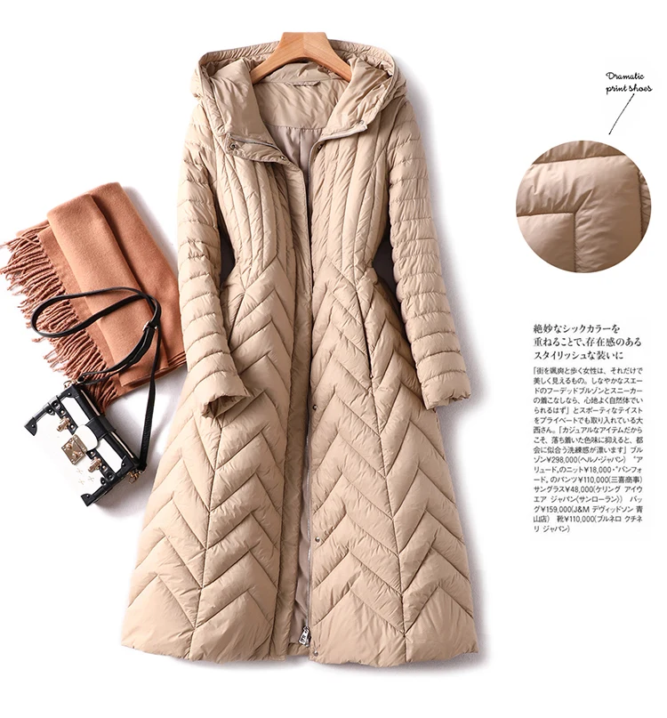 Coats Abrigos Mujer Invierno 2021 and Jackets 90% White Duck Down Zipper Hooded Woman Parkas Winter Warm Jacket for Women
Coats Abrigos Mujer Invierno 2021 and Jackets 90% White Duck Down Zipper Hooded Woman Parkas Winter Warm Jacket for Women