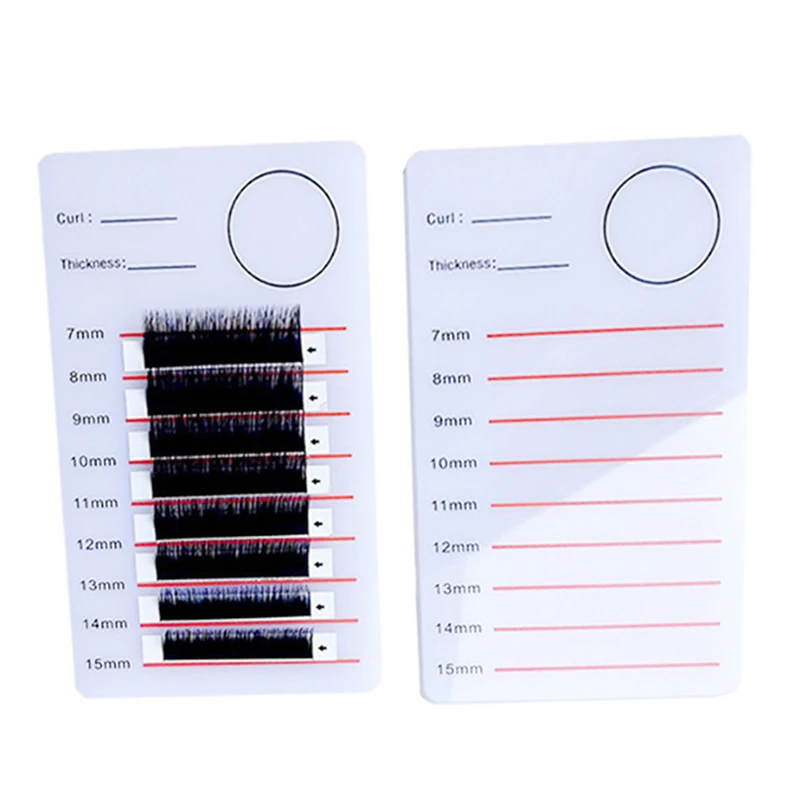 7-15mm Eyelash Storage Acrylic Display Board Glue Pallet Holders Grafting False Eyelash Extensions Tool Makeup Display
7-15mm Eyelash Storage Acrylic Display Board Glue Pallet Holders Grafting False Eyelash Extensions Tool Makeup Display
