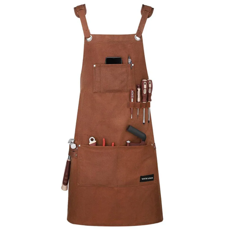 Apron Cotton Fashion Canvas Tool Apron Baking Milk Tea Coffee Shop Barber BBQ Overalls Apron Antifouling All-match Convenient
Apron Cotton Fashion Canvas Tool Apron Baking Milk Tea Coffee Shop Barber BBQ Overalls Apron Antifouling All-match Convenient