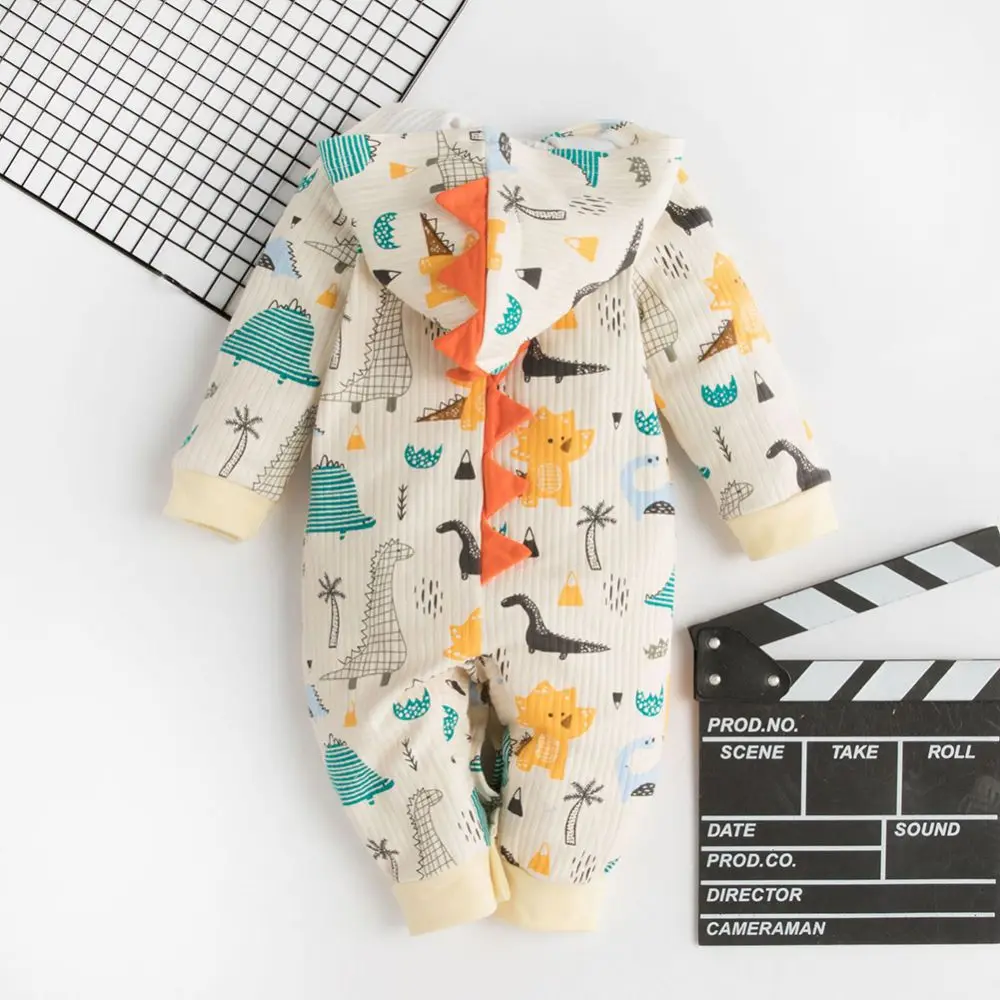 Infant Baby Girls Boys Hooded Rompers Jumpsuit Lovely 3D Cartoon Dinosaur Cotton Bodysuit Outfits Outfits 3-18M
Infant Baby Girls Boys Hooded Rompers Jumpsuit Lovely 3D Cartoon Dinosaur Cotton Bodysuit Outfits Outfits 3-18M