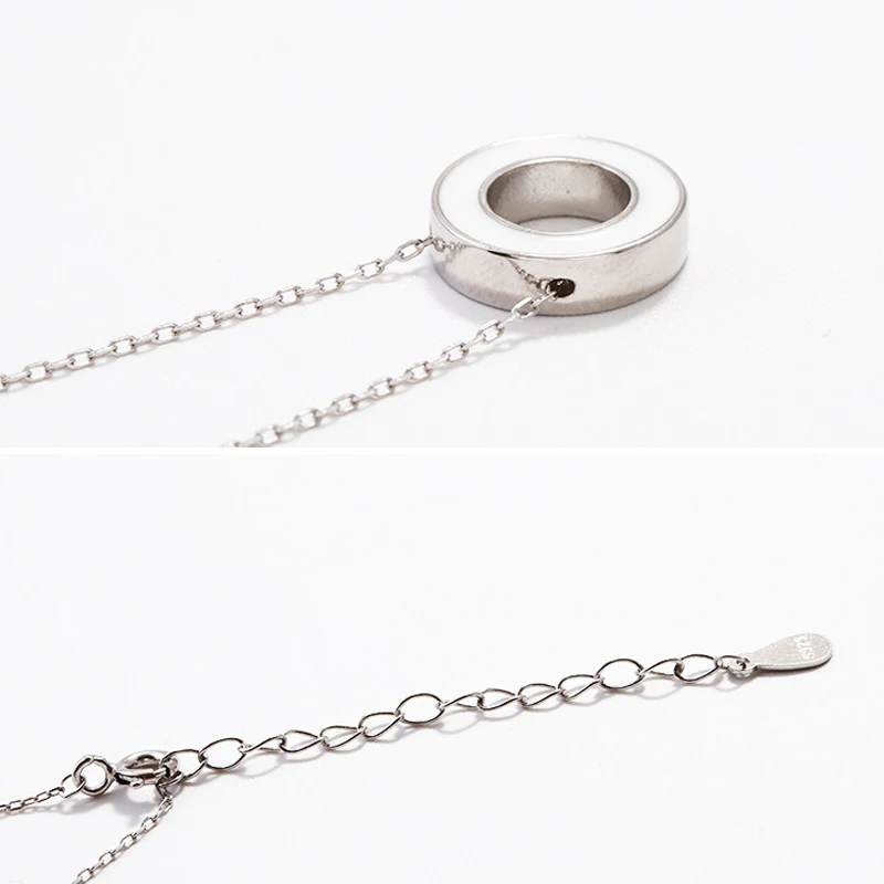 Simple Jewelry Gift 925 Sterling Silver Round Circle Female Necklace for Wedding Party Women Short Chokers Necklaces Accessories
Simple Jewelry Gift 925 Sterling Silver Round Circle Female Necklace for Wedding Party Women Short Chokers Necklaces Accessories
