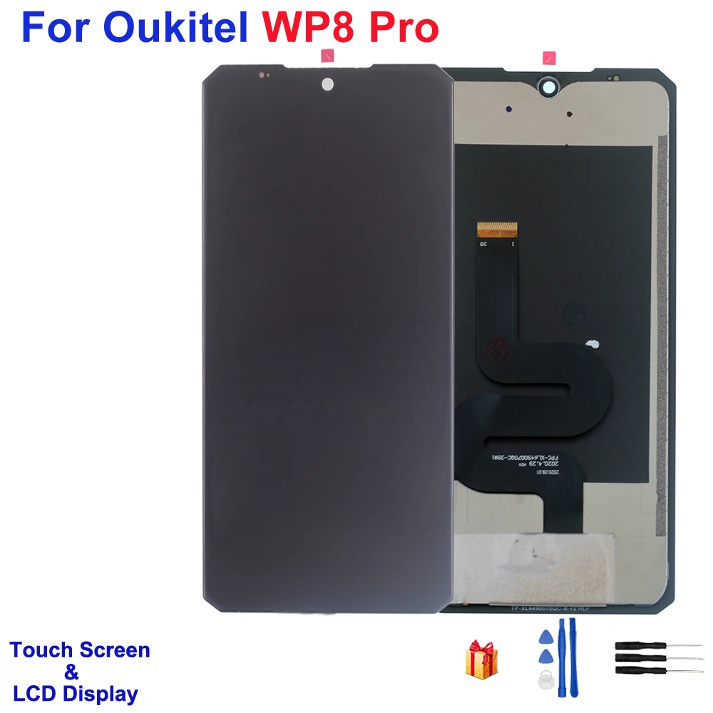 For Oukitel WP8 Pro Original LCDDisplay Touch Screen LCD Digitizer Assembly Repair Phone Parts Replacement Free Tools 100% Test
For Oukitel WP8 Pro Original LCDDisplay Touch Screen LCD Digitizer Assembly Repair Phone Parts Replacement Free Tools 100% Test