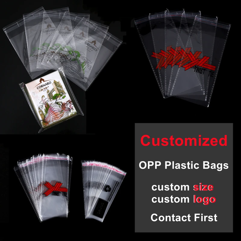 TETP Opp Bag Customized Logo Size Clear Transparent Clothing Packaging Bag Self-adhesive Plastic Seal Storage Custom Text
TETP Opp Bag Customized Logo Size Clear Transparent Clothing Packaging Bag Self-adhesive Plastic Seal Storage Custom Text