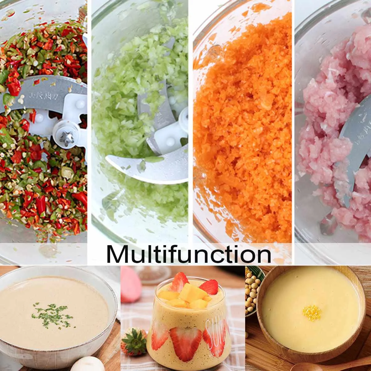 800W 3L Stainless Steel Meat Grinder 2 SpeedsElectric Chopper Meat Grinder Household Automatic Mincing Machine Food Processor
800W 3L Stainless Steel Meat Grinder 2 SpeedsElectric Chopper Meat Grinder Household Automatic Mincing Machine Food Processor