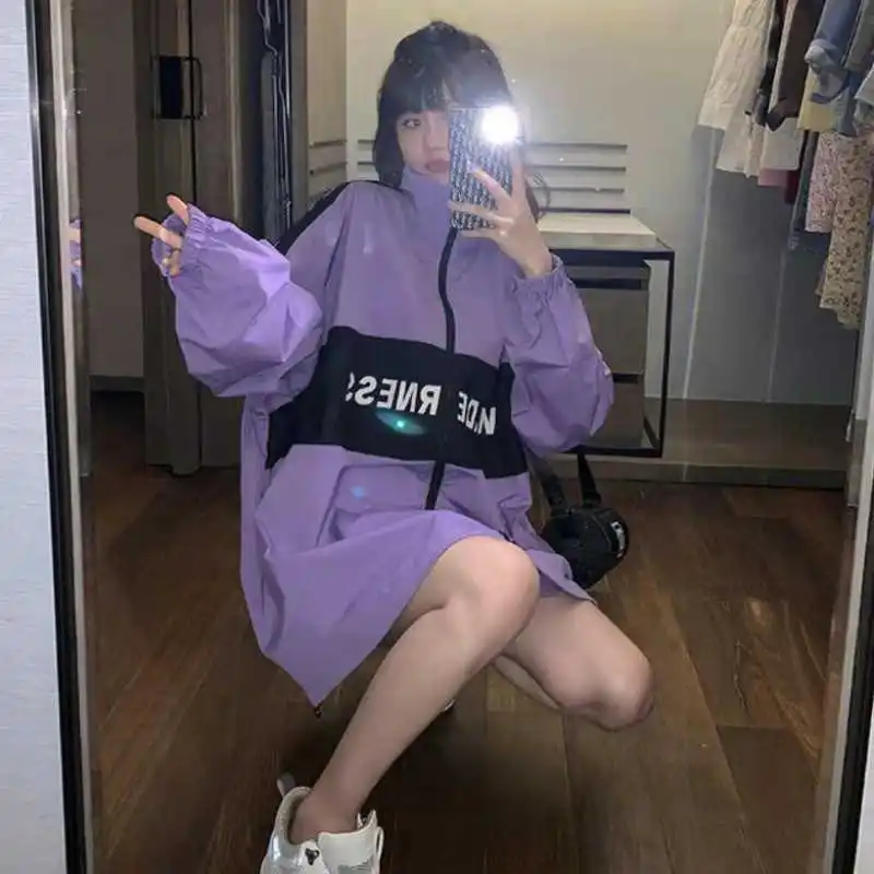 2021 new summer sun protection clothing women's wild loose long-sleeved thin coat hoodies women oversized sweatshirt clothes
2021 new summer sun protection clothing women's wild loose long-sleeved thin coat hoodies women oversized sweatshirt clothes