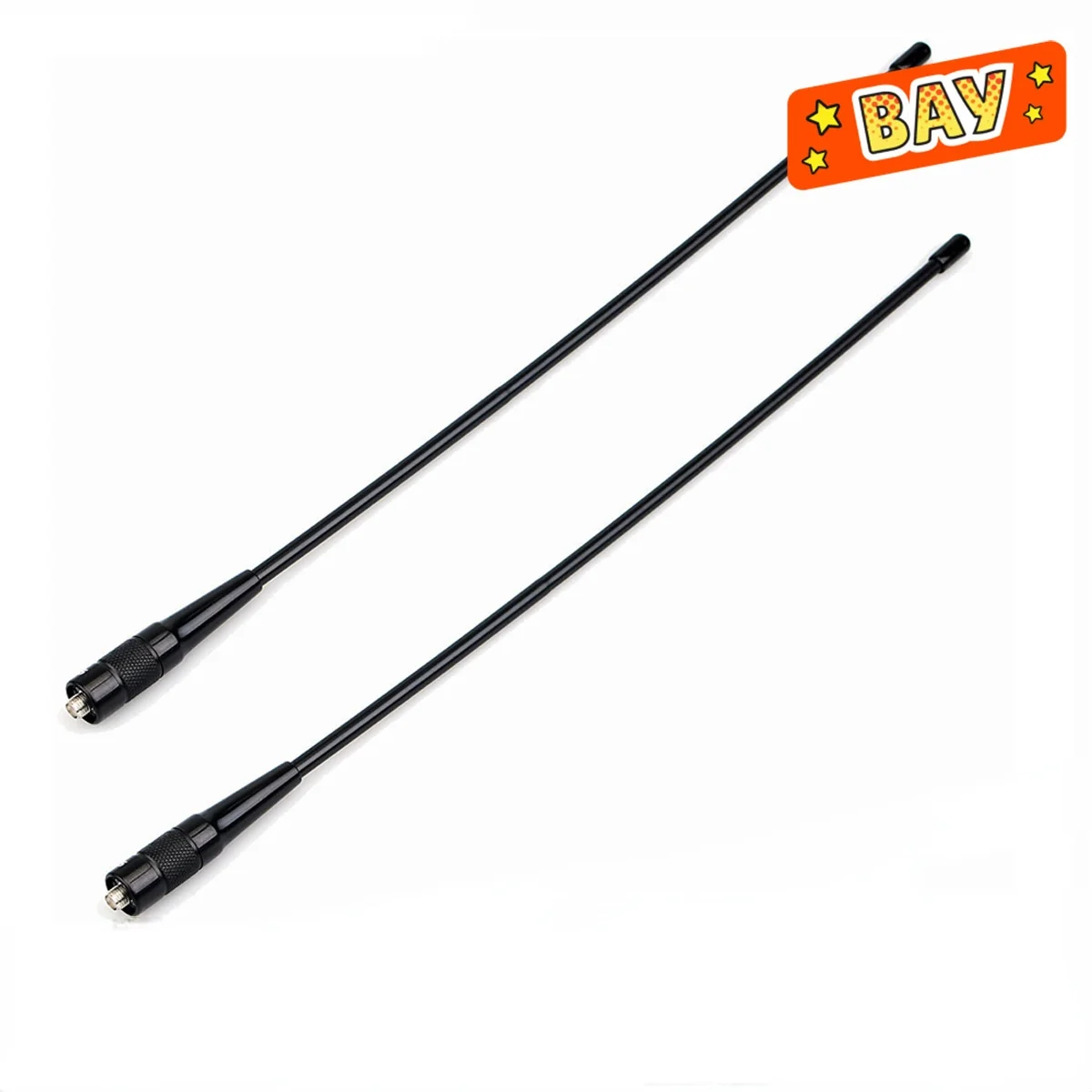 

RHD-771 SMA-F Walkie Talkie Antenna VHF UHF Dual Band 144/430Mhz 39cm for Kenwood TYT Baofeng UV 5R BF888S UV-82 Radios