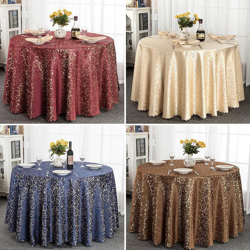 Luxury Red Round Hotel Dining Tablecloth Square Golden Floral Wedding Table Skirt Cover Decoration Party Restaurant Table Cloth
Luxury Red Round Hotel Dining Tablecloth Square Golden Floral Wedding Table Skirt Cover Decoration Party Restaurant Table Cloth
