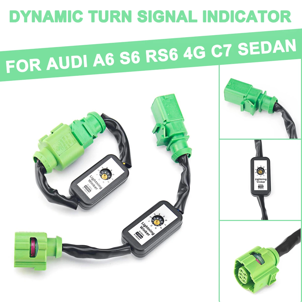 2pcs Dynamic Turn Signal Indicator LED Taillight Module Cable Wire Harness For Audi A6 S6 RS6 4G C7 Sedan Left&Right Tail Light
2pcs Dynamic Turn Signal Indicator LED Taillight Module Cable Wire Harness For Audi A6 S6 RS6 4G C7 Sedan Left&Right Tail Light
