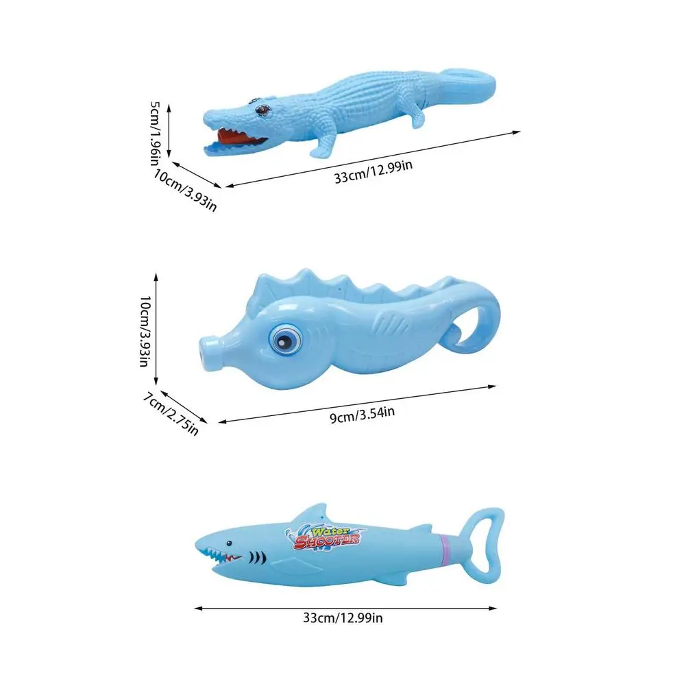 3pcs New High Voltage Cartoon Shark Summer Beach Kids Water Shooter Toys Beach Play Pool Water Squirt Toy Set
3pcs New High Voltage Cartoon Shark Summer Beach Kids Water Shooter Toys Beach Play Pool Water Squirt Toy Set