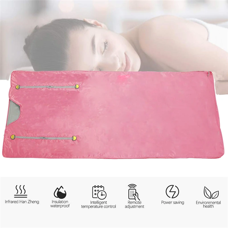 Body Shaper Weight Loss Far Infrared Sauna Blanket 2 Zone Controller Professional Detox Therapy Anti Ageing Beauty Machine Throw
Body Shaper Weight Loss Far Infrared Sauna Blanket 2 Zone Controller Professional Detox Therapy Anti Ageing Beauty Machine Throw
