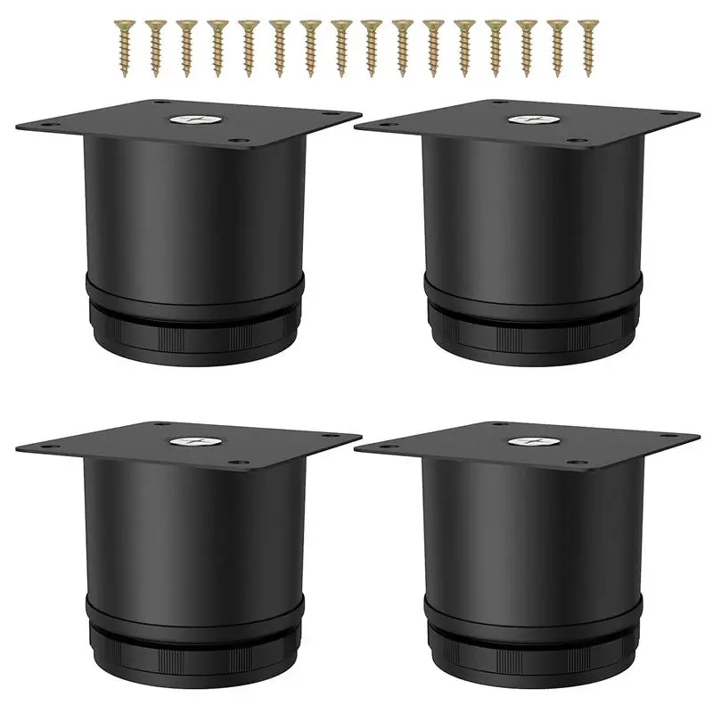 4pcs 2in/4in/6in Cabinet Furniture Leg Stainless Steel Furniture Feet Round Heavy Duty Cabinet Leg W/16 Screws For Bedside Table
4pcs 2in/4in/6in Cabinet Furniture Leg Stainless Steel Furniture Feet Round Heavy Duty Cabinet Leg W/16 Screws For Bedside Table