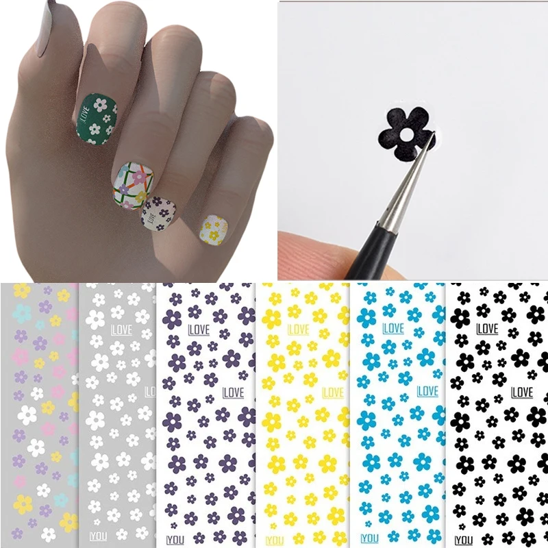 1 Sheet Summer 3d Nail Art Five-petal Small Fresh Flowers Stickers Japanese Style Cute Cartoon Children Nail Sticker Decorations
1 Sheet Summer 3d Nail Art Five-petal Small Fresh Flowers Stickers Japanese Style Cute Cartoon Children Nail Sticker Decorations