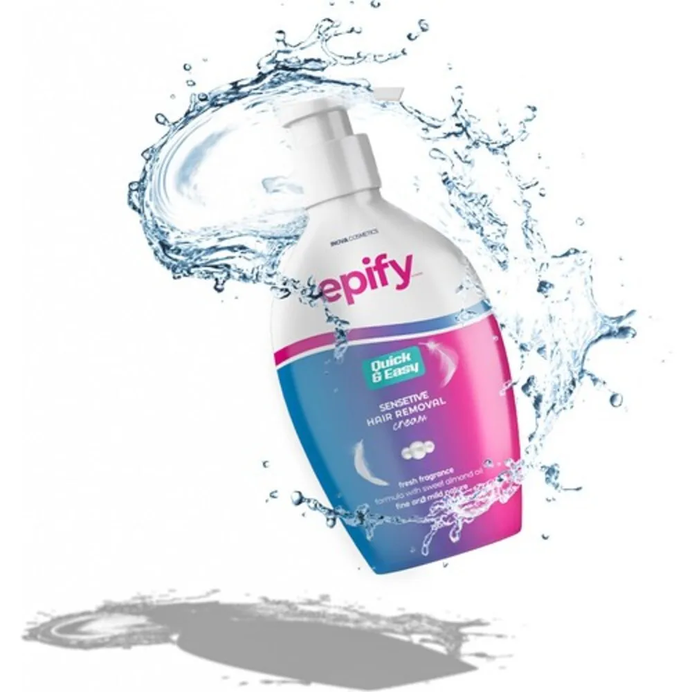 Epify Depilatory Cream Depilatory Cream uses thickening of the hair thanks to gel technology Gel Depilatory Gel All GEL used
Epify Depilatory Cream Depilatory Cream uses thickening of the hair thanks to gel technology Gel Depilatory Gel All GEL used