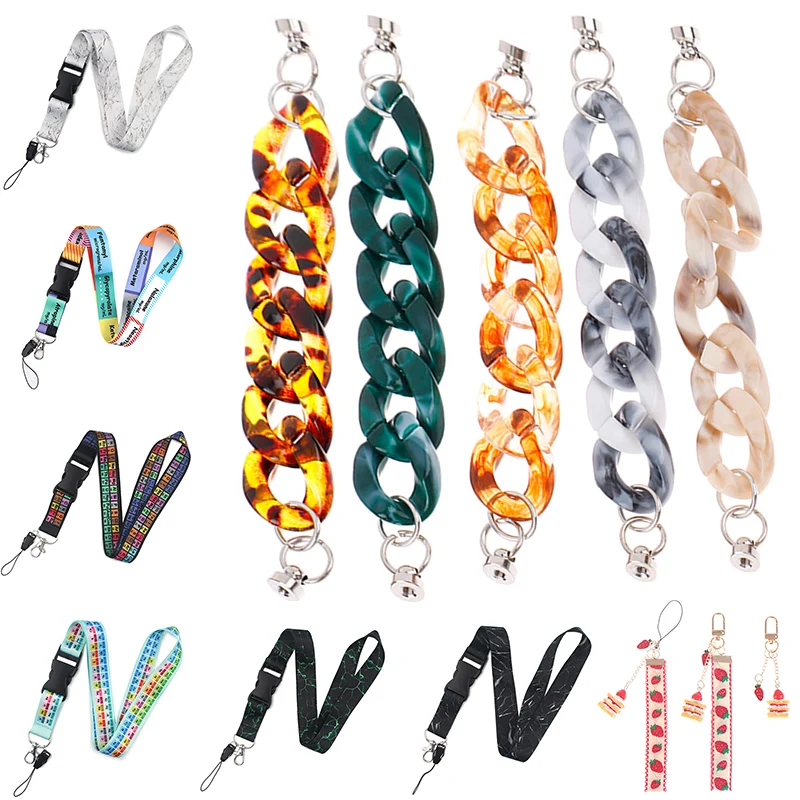 Keychain Straps Rope Mobile Phone Charm Neck Strap Lanyard For Keys USB ID Card Keycord DIY Lanyard Hang Rope New Pattern
Keychain Straps Rope Mobile Phone Charm Neck Strap Lanyard For Keys USB ID Card Keycord DIY Lanyard Hang Rope New Pattern
