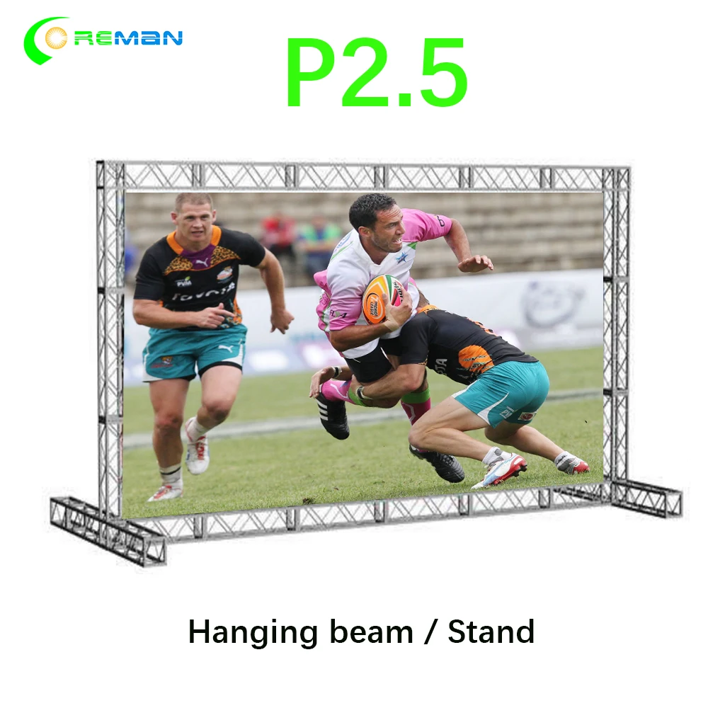 HD P2.5 64x64 Pixels Panels Matrix Module 160X160mm Video Led Sign Board Full Color Indoor | Электронные компоненты и