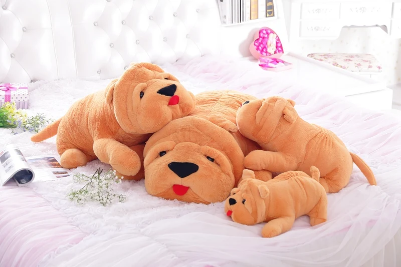 Hot Stuffed Simulation Dogs Plush Sharpei Pug Lovely Puppy Pet Toy Plush Animal baby Toys Children Kids Birthday Christmas Gifts
Hot Stuffed Simulation Dogs Plush Sharpei Pug Lovely Puppy Pet Toy Plush Animal baby Toys Children Kids Birthday Christmas Gifts