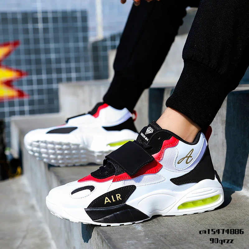 Unisex Summer Autumn New air cushion basketball shoes increase shock absorption sports shoes non-slip student shoes
Unisex Summer Autumn New air cushion basketball shoes increase shock absorption sports shoes non-slip student shoes