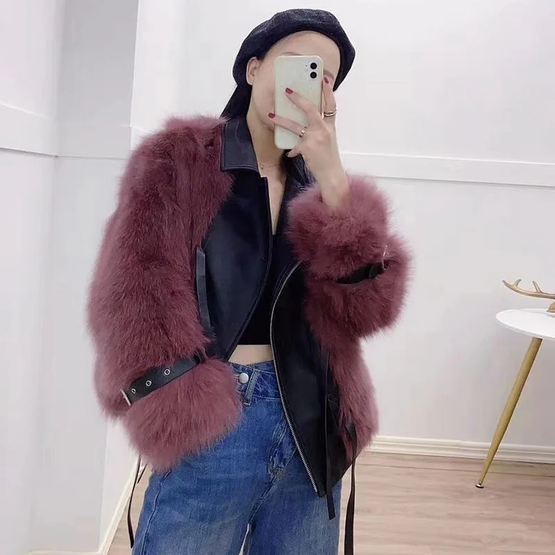 Real Fox Fur Coat Women Winter Warm Genuine Fur Coats Long Sleeve Female Thick Casual Fur Jacket With Genuine Leather Femme
Real Fox Fur Coat Women Winter Warm Genuine Fur Coats Long Sleeve Female Thick Casual Fur Jacket With Genuine Leather Femme