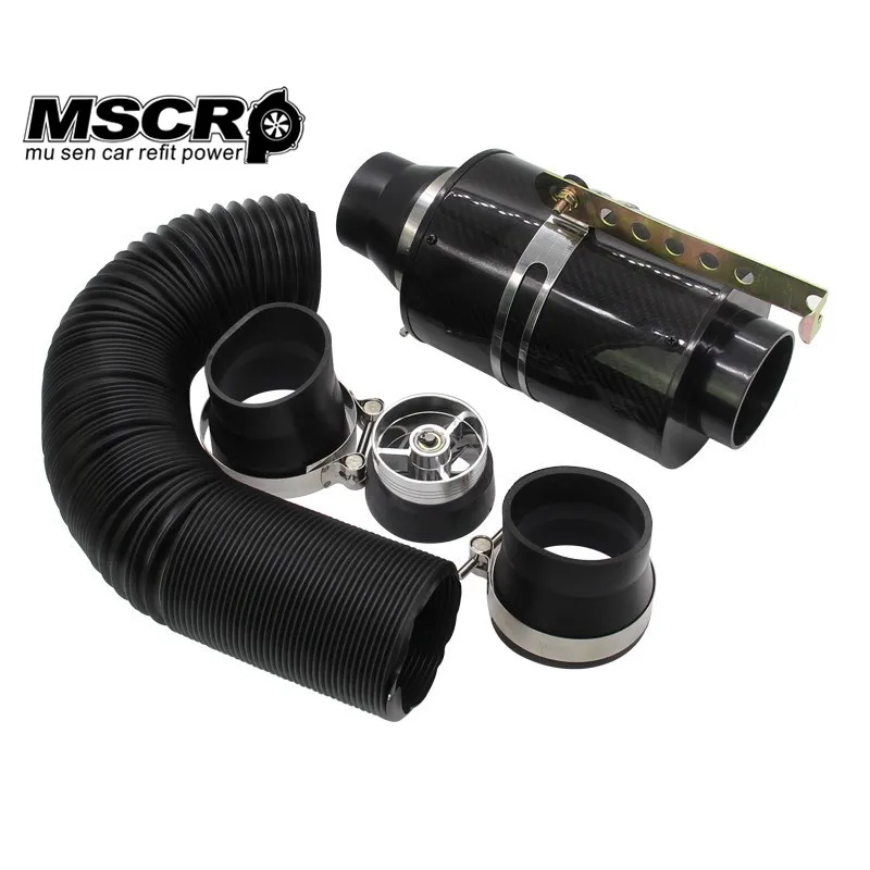 Universal Racing Carbon Fiber Cold Feed Induction Kit Carbon Fiber Air Intake Kit Air Filter Box with Fan
Universal Racing Carbon Fiber Cold Feed Induction Kit Carbon Fiber Air Intake Kit Air Filter Box with Fan