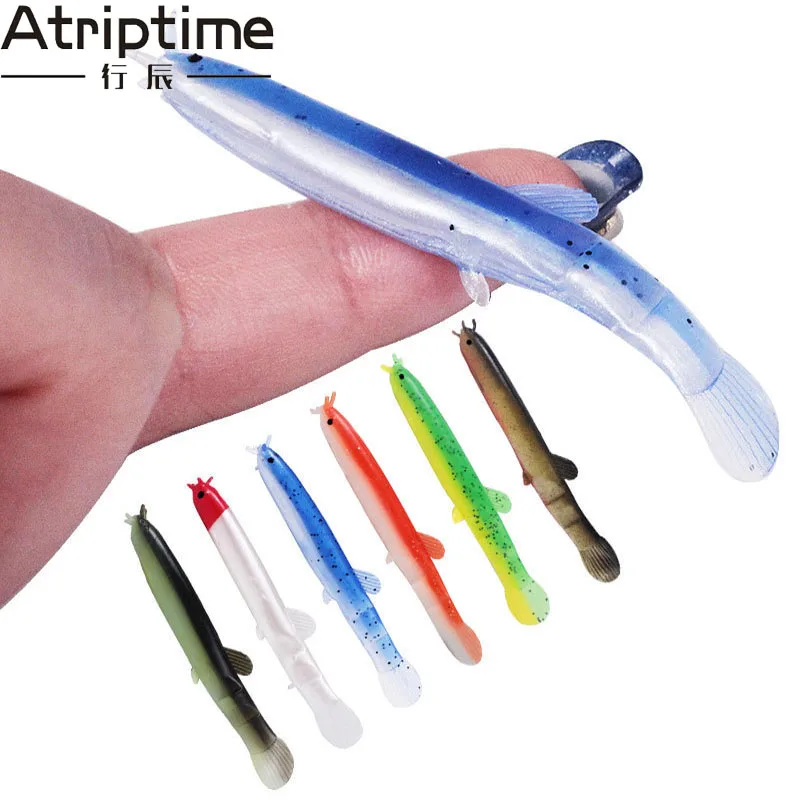 8pcs/lot New Arrival Two-color Soft Bait 7.3cm 2.5g Bionic Loach Silicone Simulation Worm Perch freshwater Tackle 3D Eyes
8pcs/lot New Arrival Two-color Soft Bait 7.3cm 2.5g Bionic Loach Silicone Simulation Worm Perch freshwater Tackle 3D Eyes
