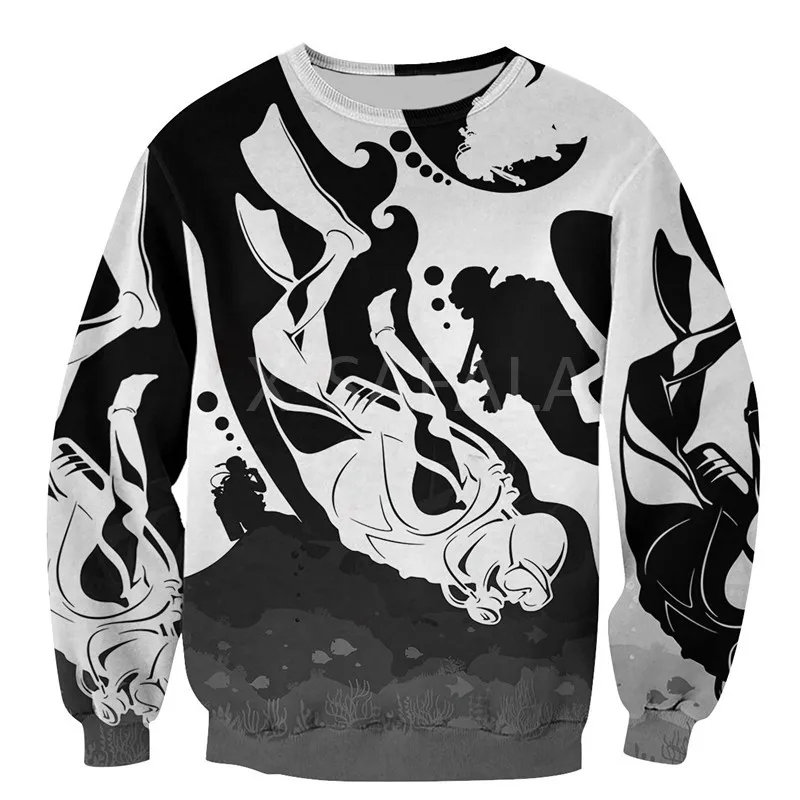 New Fashion Scuba Diving Sports 3D All Print Hoodie Man Women Harajuku Outwear Zipper Pullover Sweatshirt Casual Unisex Jacket
New Fashion Scuba Diving Sports 3D All Print Hoodie Man Women Harajuku Outwear Zipper Pullover Sweatshirt Casual Unisex Jacket