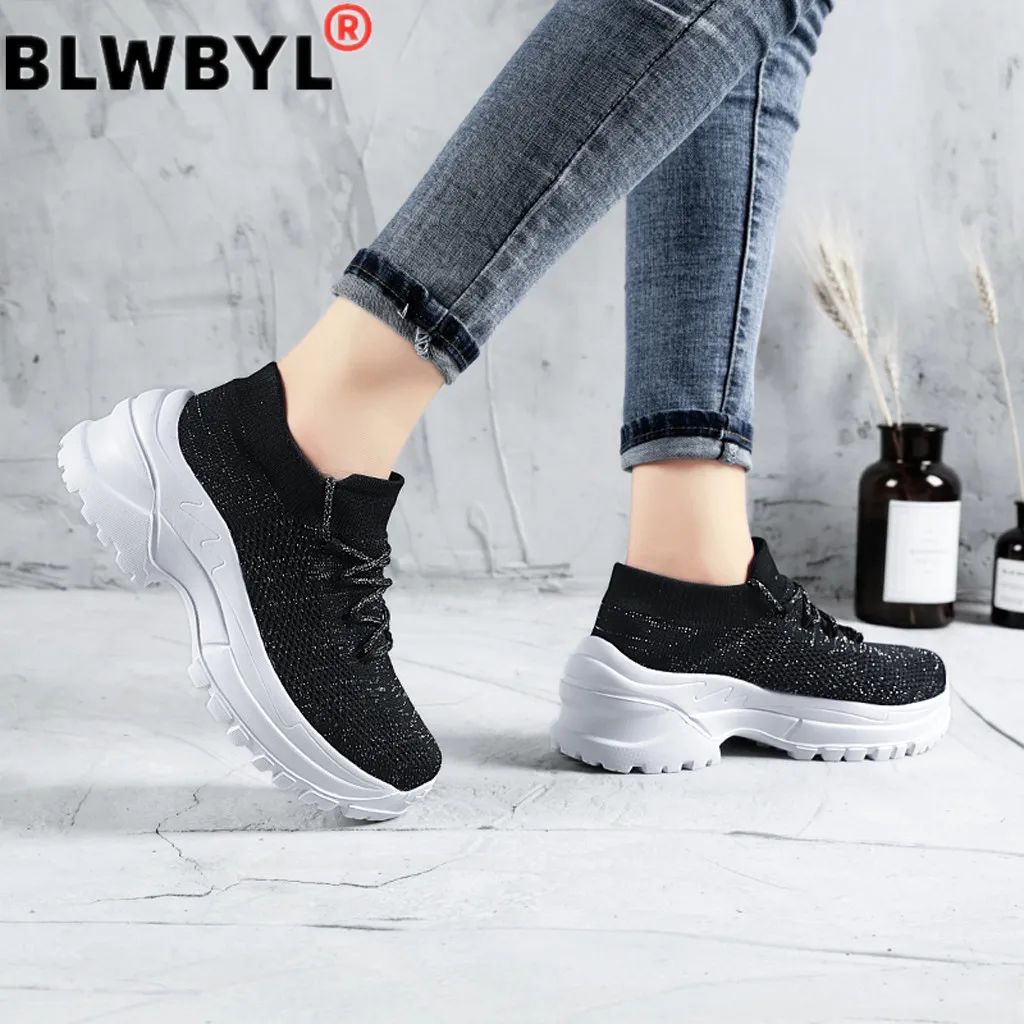 Women's Wear Resistant Walking Shoes Sock Sneakers Mesh Slip on Lazy Shoes Outdoor Sneaker Zapatillas Mujer Leisure Shoe 2020
Women's Wear Resistant Walking Shoes Sock Sneakers Mesh Slip on Lazy Shoes Outdoor Sneaker Zapatillas Mujer Leisure Shoe 2020