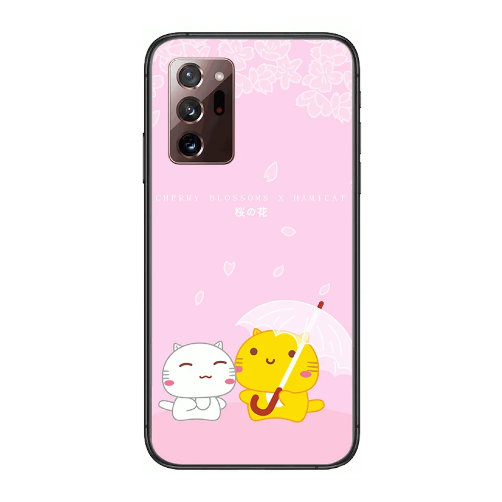 coque cute cat Phone Case cover hull For SamSung note20 10 9 8 4 pro plus black prime soft bumper Transparent
coque cute cat Phone Case cover hull For SamSung note20 10 9 8 4 pro plus black prime soft bumper Transparent