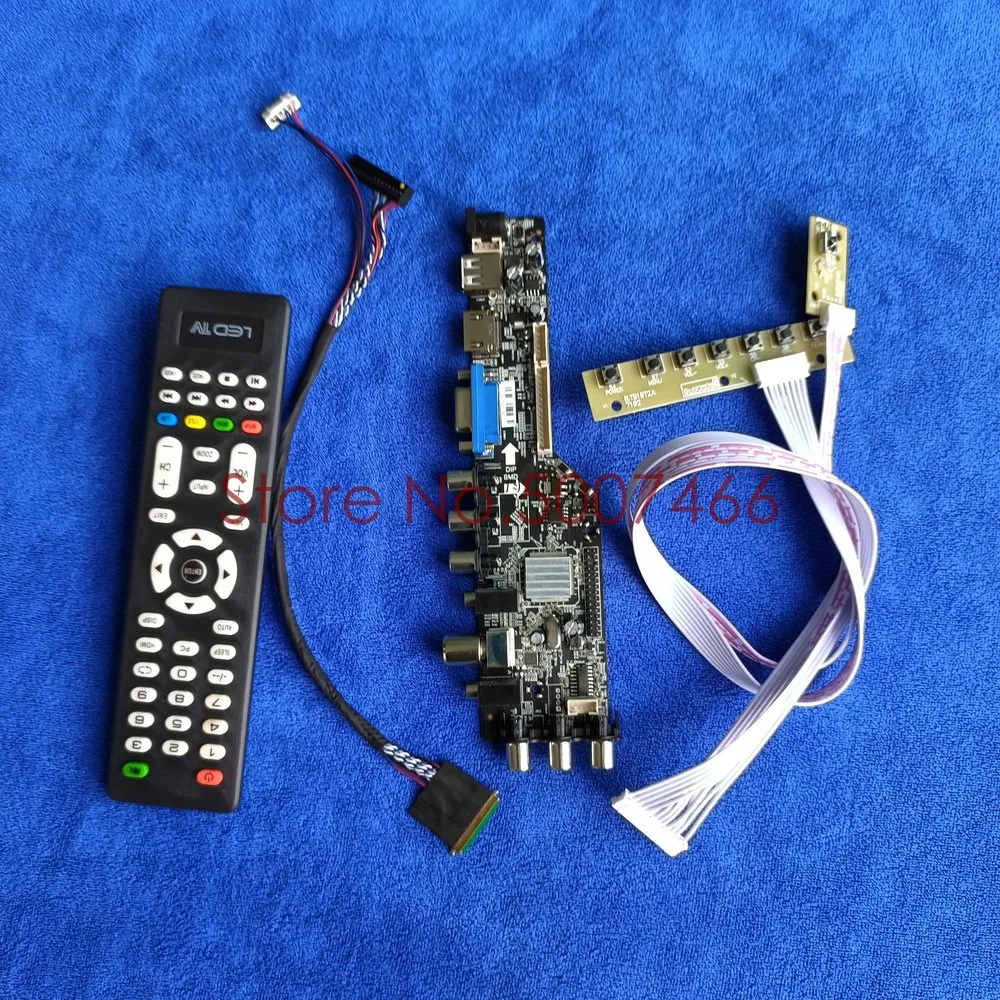 For N173FGE-L23/L21/L63/LA3/L12/L13 1600*900 DVB digital panel universal LVDS 40-Pin VGA USB AV TV LCD Controller board Kit
For N173FGE-L23/L21/L63/LA3/L12/L13 1600*900 DVB digital panel universal LVDS 40-Pin VGA USB AV TV LCD Controller board Kit