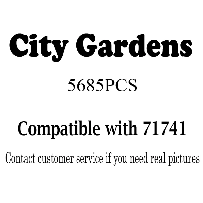 City Gardens 5685PCS 71741 Model Building Blocks Bricks Kits Educational Toys For Children
City Gardens 5685PCS 71741 Model Building Blocks Bricks Kits Educational Toys For Children