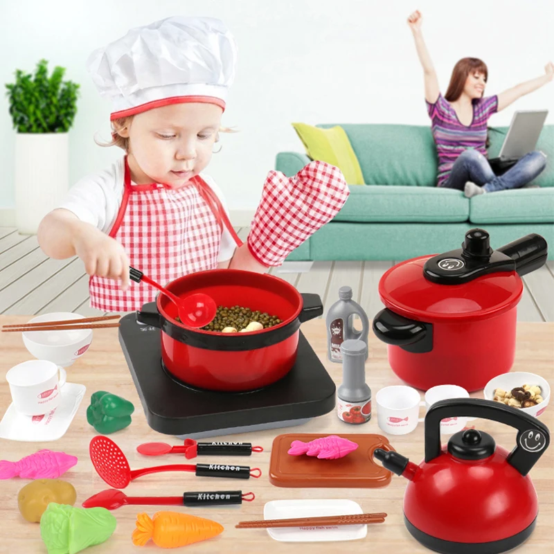 Children Kid Mini Kitchen Toys Set Pretend Play Simulation Food Cookware Toys Pot Pan Cooking Play House Toy Gift for Kids
Children Kid Mini Kitchen Toys Set Pretend Play Simulation Food Cookware Toys Pot Pan Cooking Play House Toy Gift for Kids
