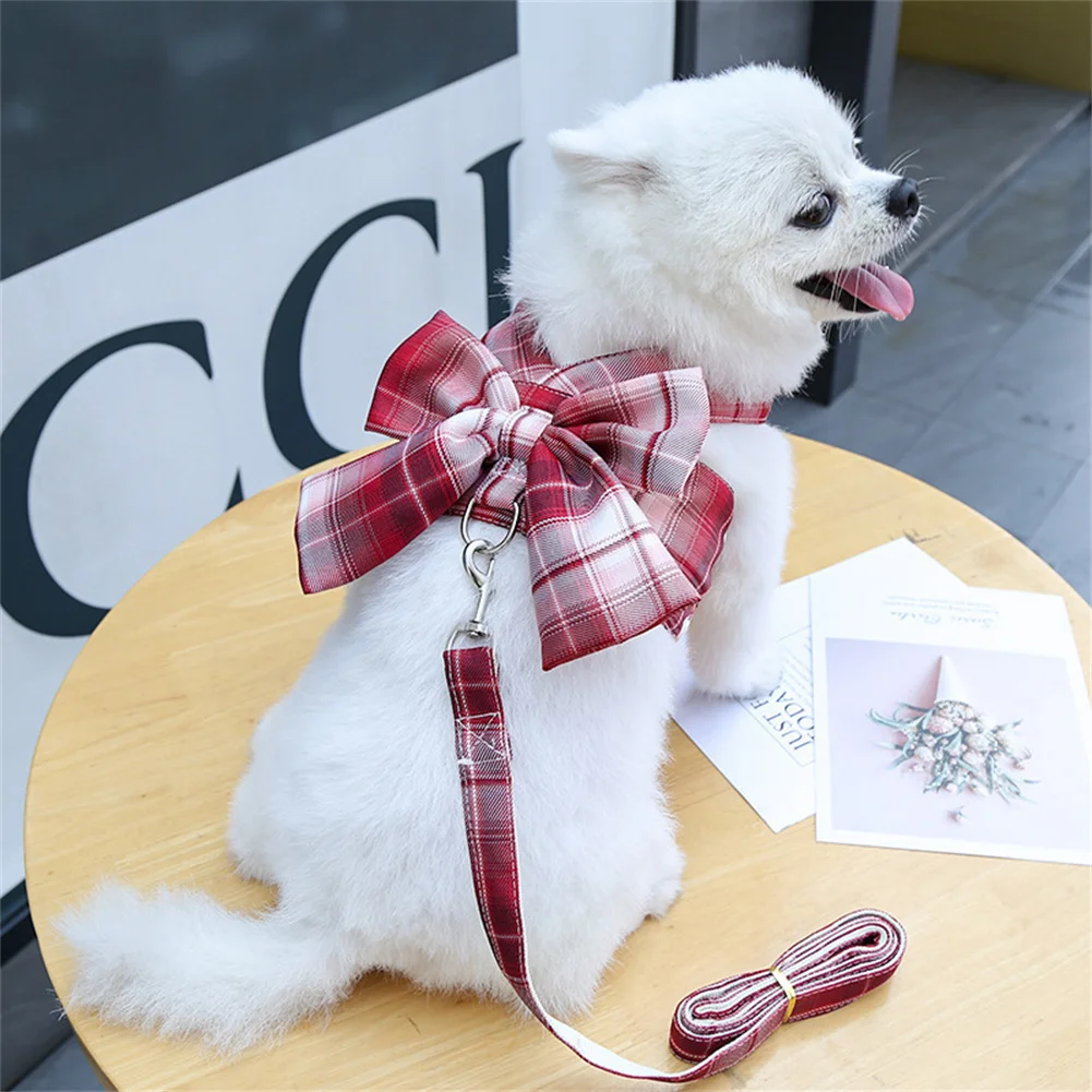 Pet Plaid Skirt Dog Accessories Dog Collar Skirt With Breast Strap Traction Rope Sweet Dog Cats Dress College Style Pet Clothes
Pet Plaid Skirt Dog Accessories Dog Collar Skirt With Breast Strap Traction Rope Sweet Dog Cats Dress College Style Pet Clothes