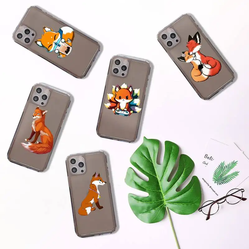 funny foxs cute animal Phone Case Transparent for iPhone 7 8 11 12 se 2020 mini pro X XS XR MAX Plus
funny foxs cute animal Phone Case Transparent for iPhone 7 8 11 12 se 2020 mini pro X XS XR MAX Plus