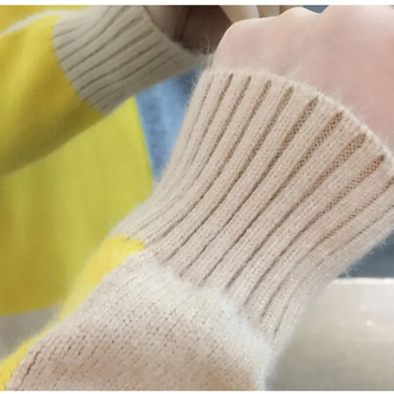 Knitted Sweater Pull Women Fashion Ladies Winter New Korean Women Sweaters Lady Long Sleeve Casual Autumn Jumper Knit Tops
Knitted Sweater Pull Women Fashion Ladies Winter New Korean Women Sweaters Lady Long Sleeve Casual Autumn Jumper Knit Tops