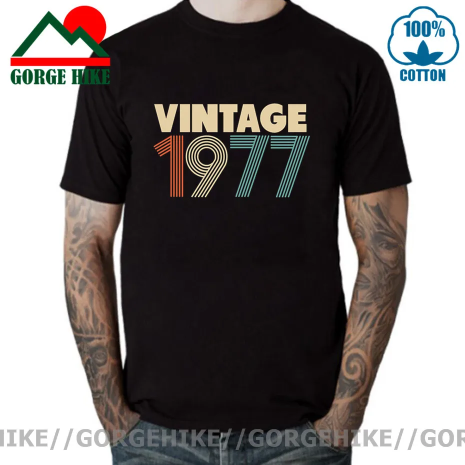 Vintage Born in 1977 T shirts men Friends 43rd Birthday Gift tshirt Brother Retro 1977 Fashion Custom Tees Made in 1977 t-shirts
Vintage Born in 1977 T shirts men Friends 43rd Birthday Gift tshirt Brother Retro 1977 Fashion Custom Tees Made in 1977 t-shirts