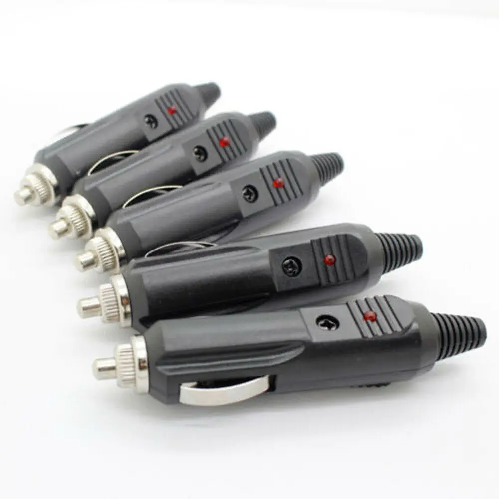 New Hot 5 Pcs 12V High Power Male Car Cigarette Lighter Socket Plug Connector With LED Car Electronics Accessories Dropshipping
New Hot 5 Pcs 12V High Power Male Car Cigarette Lighter Socket Plug Connector With LED Car Electronics Accessories Dropshipping
