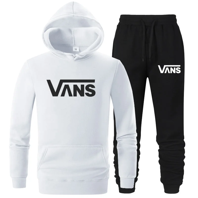 Sportswear VAN brand Men's and women 2 Piece Hooded Sweatshirt Fall Men's Pullover Hoodie Pants Set Printed Sportswear
Sportswear VAN brand Men's and women 2 Piece Hooded Sweatshirt Fall Men's Pullover Hoodie Pants Set Printed Sportswear