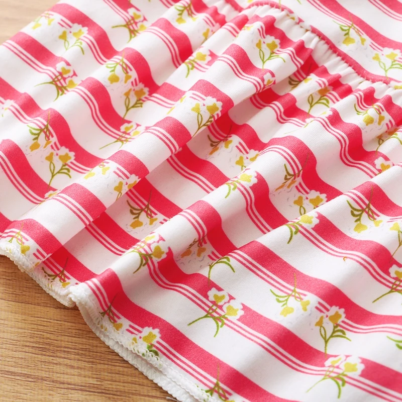 Baby Summer Dress Casual Girls Loral Stripe Print Sleeveless Pageant Dresses Princess Kids Clothes
Baby Summer Dress Casual Girls Loral Stripe Print Sleeveless Pageant Dresses Princess Kids Clothes