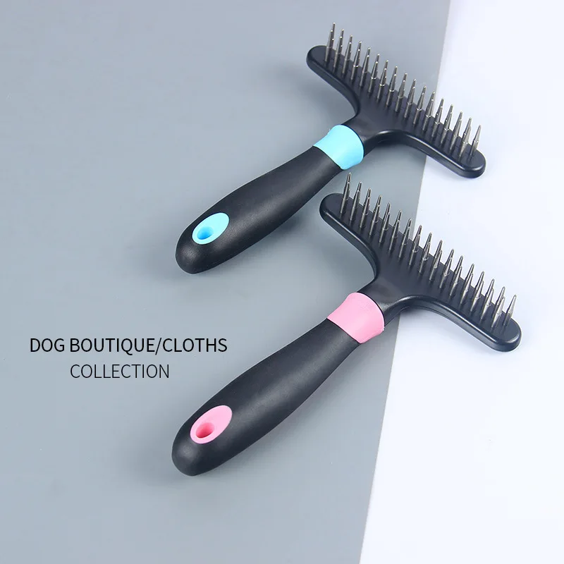 Home Pet Animal Care Comb Protect Flea Comb for Cat Dog Pet Stainless Steel Comfort Flea Hair Grooming Comb
