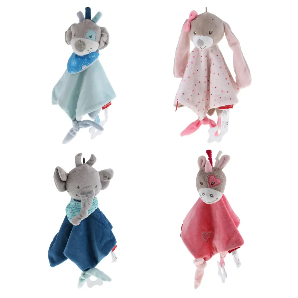 Baby Nursery Security Blanket Soft Minky Dot Fabric Lovey Animal Tag Blanket, Stuffed Plush Cuddle Newborn Blankie
Baby Nursery Security Blanket Soft Minky Dot Fabric Lovey Animal Tag Blanket, Stuffed Plush Cuddle Newborn Blankie