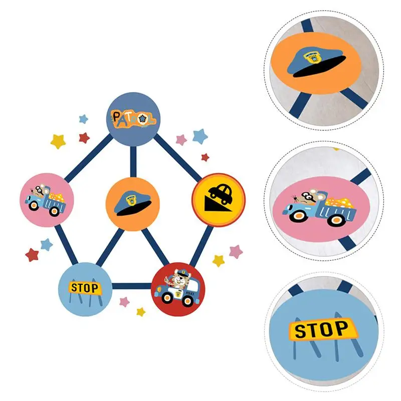 1 Set Game Stickers Durable Fine Good Useful Interactive Stickers Kindergarten Floor Stickers
1 Set Game Stickers Durable Fine Good Useful Interactive Stickers Kindergarten Floor Stickers
